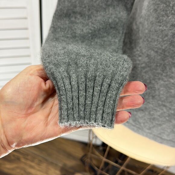 Cynthia Rowley Cashmere Cardigan Small Gray - Picture 12 of 12